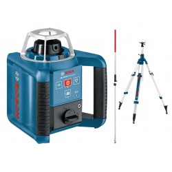 Niwelator laserowy Bosch GRL 300 HV - ze statywem i łatą