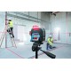 Laser krzyżowy Bosch GLL 3-80 C +LR7+BM1 +BT250+L-Boxx