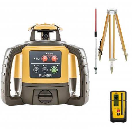 Niwelator laserowy Topcon RL-H5A - Z DWOMA ODBIORNIKAMI