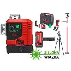 Laser płaszczyznowy Leica Lino L6G - STATYW, TYCZKA, ODBIORNIK