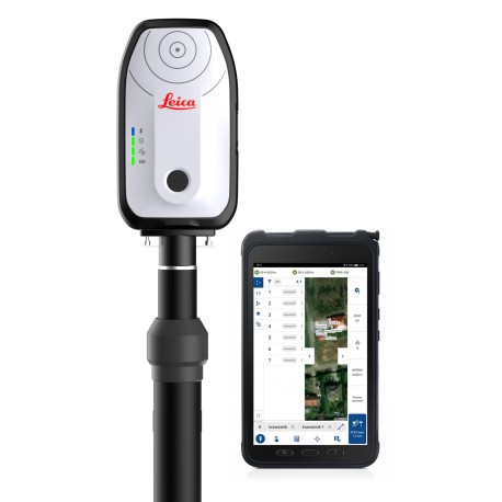 Odbiornik GPS Leica FLX100 Plus - TYCZENIE I INWENTARYZACJA